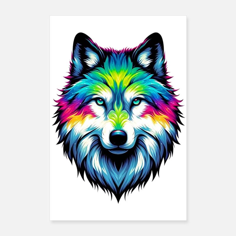 Loup Poster 60 x 90 cm