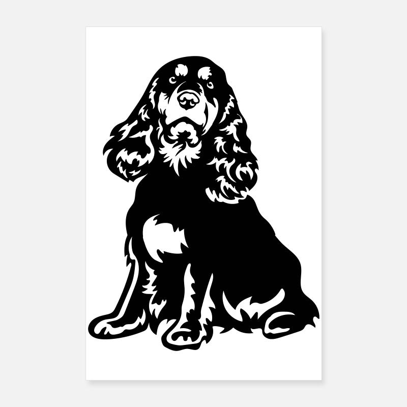 Cocker Spaniel Poster 24" x 35" (60x90 cm)