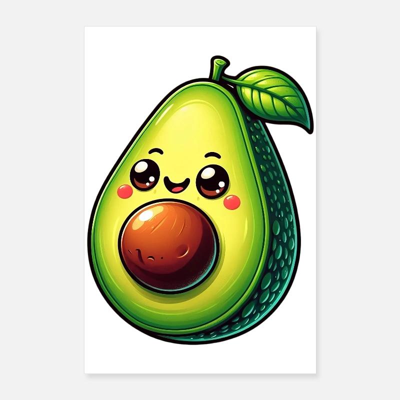 Avocado Poster 60x90 cm