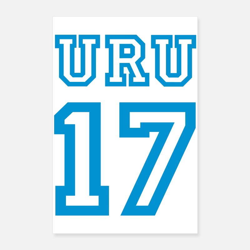URUGUAY 2017 Poster 60 x 90 cm