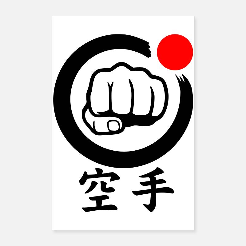 Karate Faust / Fist Poster 60x90 cm