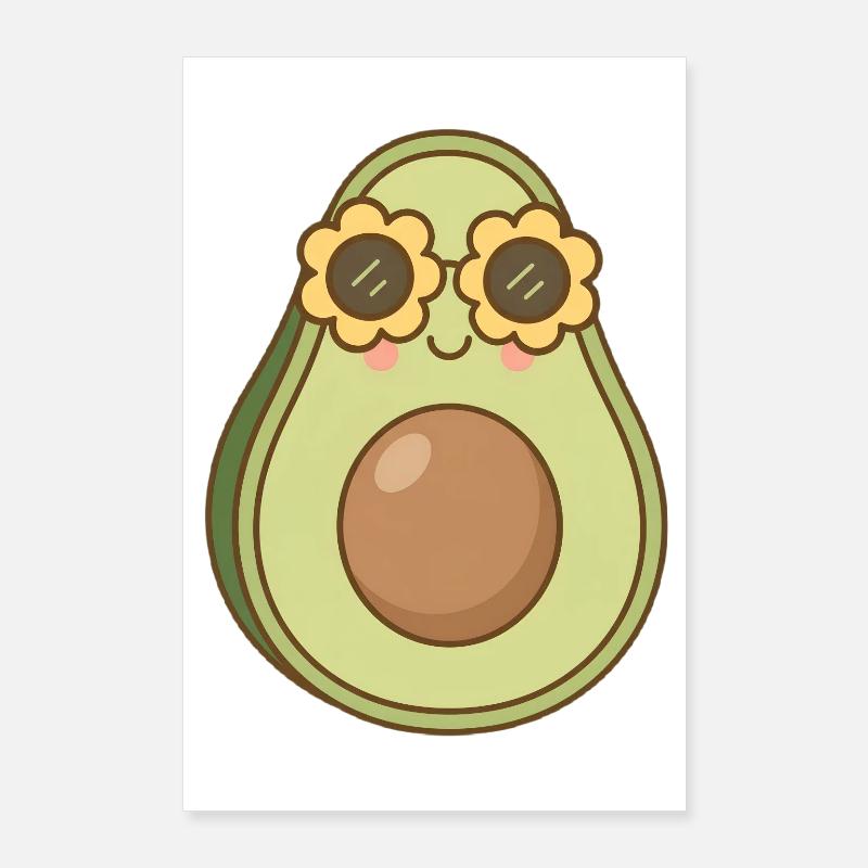 Avocat Poster 60 x 90 cm