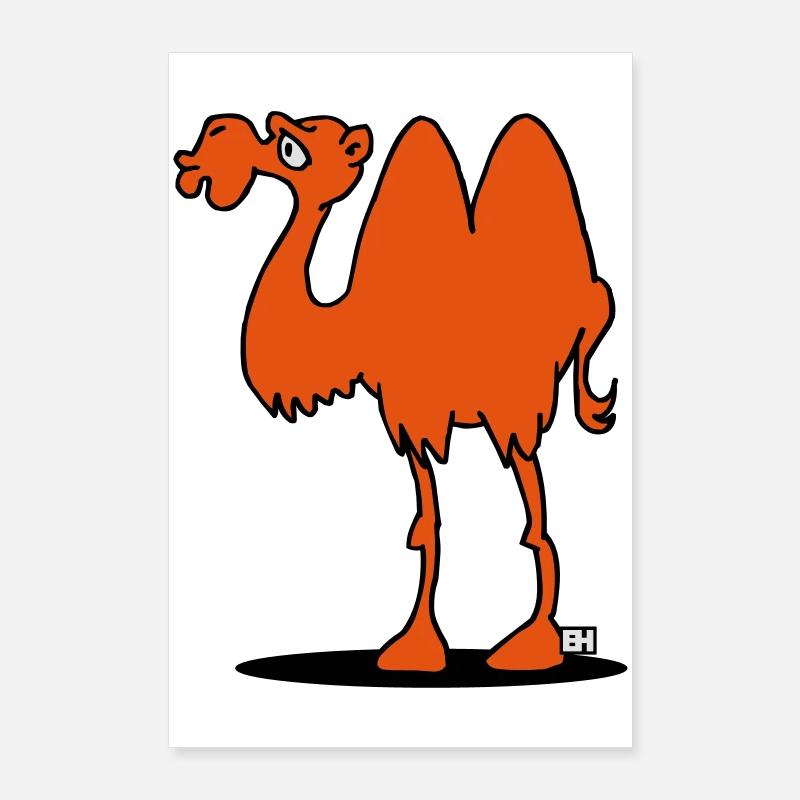 Kamel Poster 60x90 cm