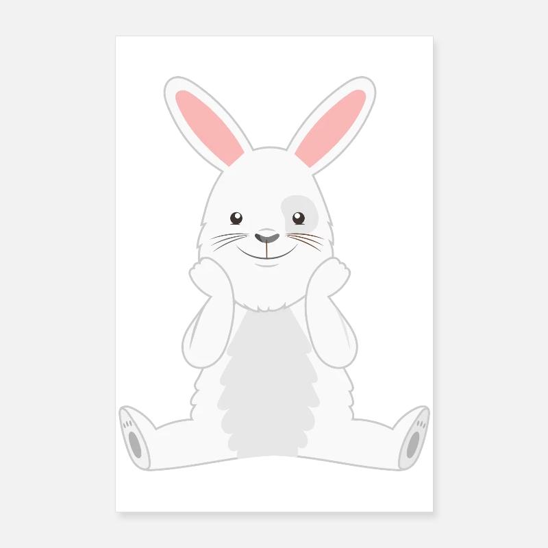 Lapin lapin Poster 60 x 90 cm