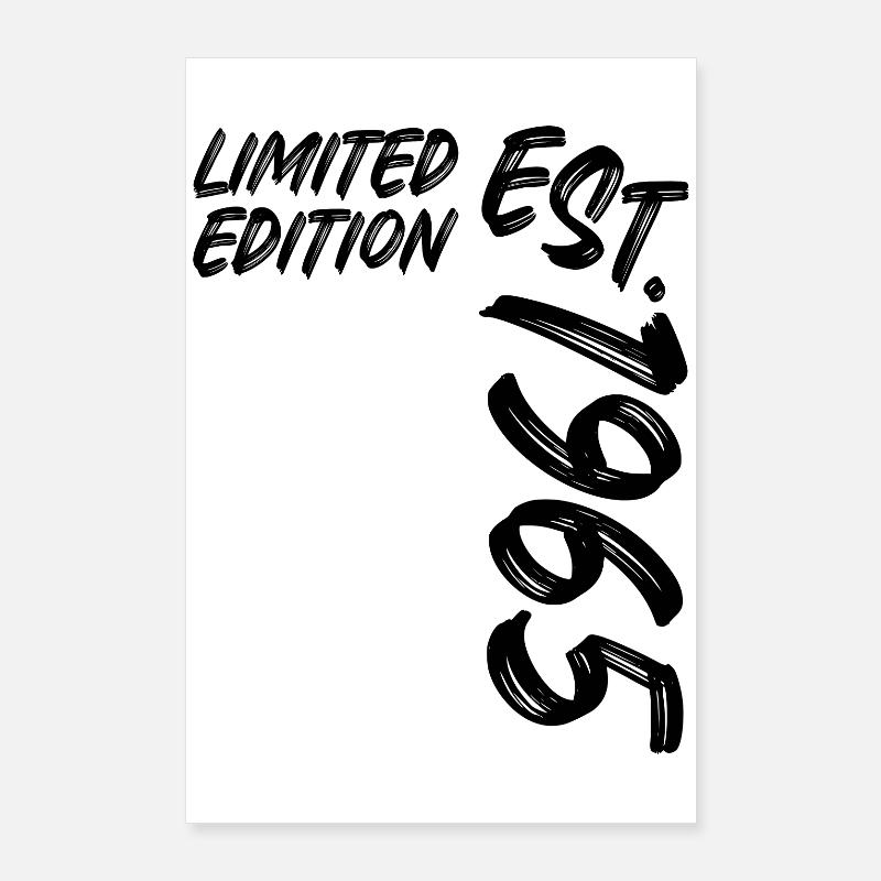 Édition limitée Est. 1965 Poster 60 x 90 cm