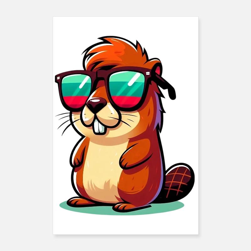 Castor Poster 60 x 90 cm