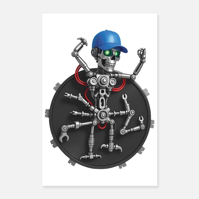 ICH BIN GI, BIN EIN GEEK #2 – Geek & Science-Fiction Poster 60x90 cm