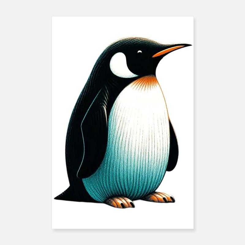 Penguin Poster 24" x 35" (60x90 cm)