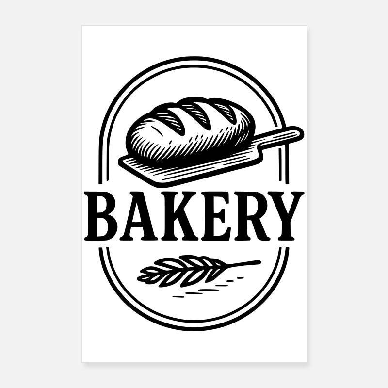 Bäckerei Poster 60x90 cm