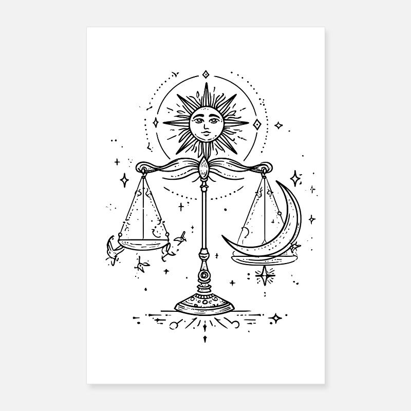 mystical Libra Poster 24" x 35" (60x90 cm)