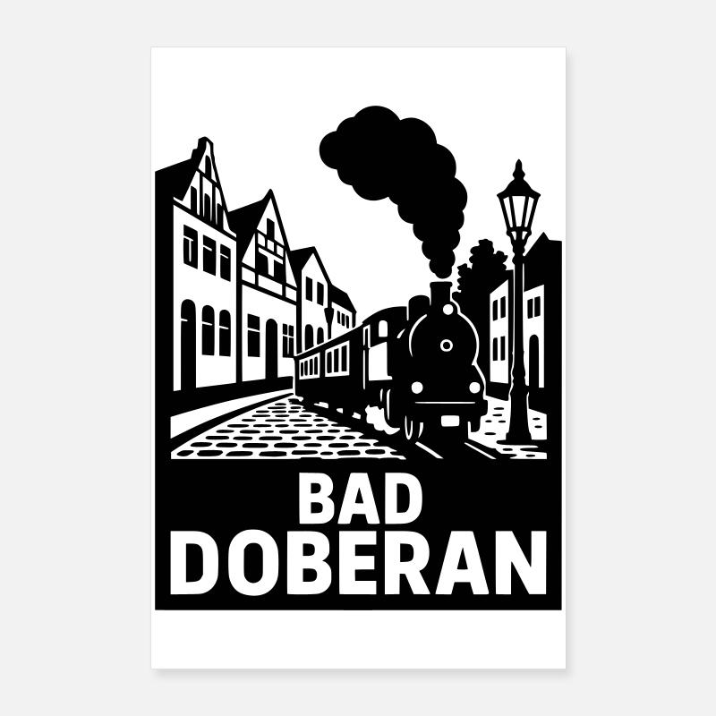 Mauvais Doberan Poster 60 x 90 cm