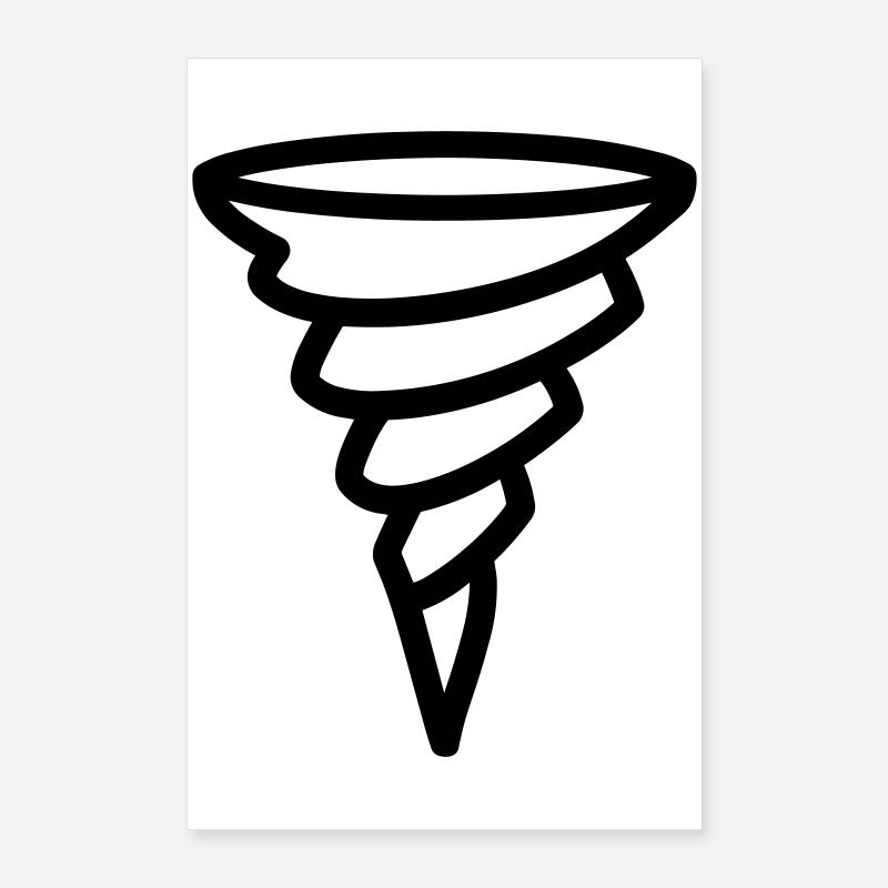 tornade Poster 60 x 90 cm