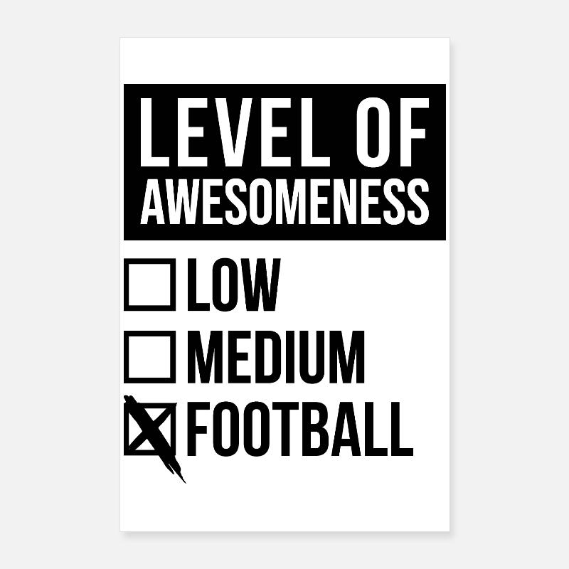 Fußball Poster 60x90 cm