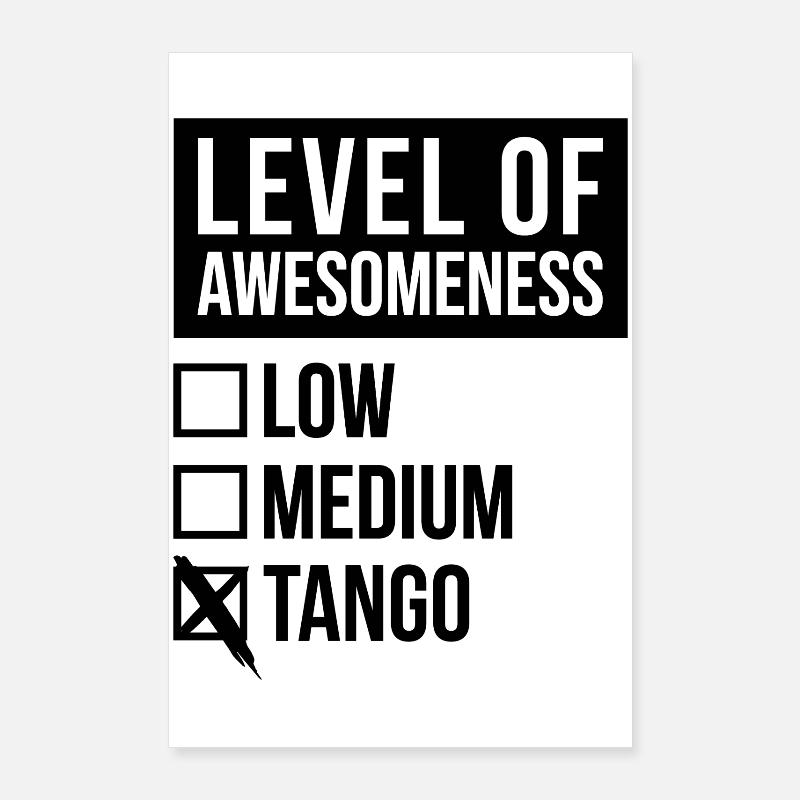 tango Poster 60 x 90 cm