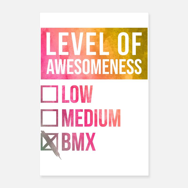Le BMX Poster 60 x 90 cm