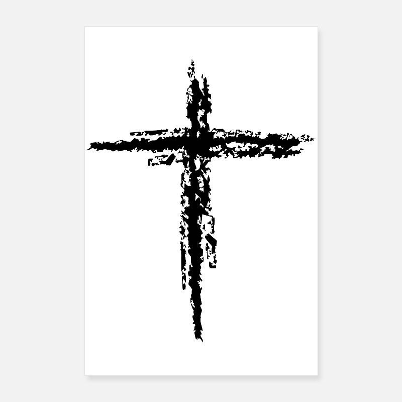 The Cross Poster 24" x 35" (60x90 cm)