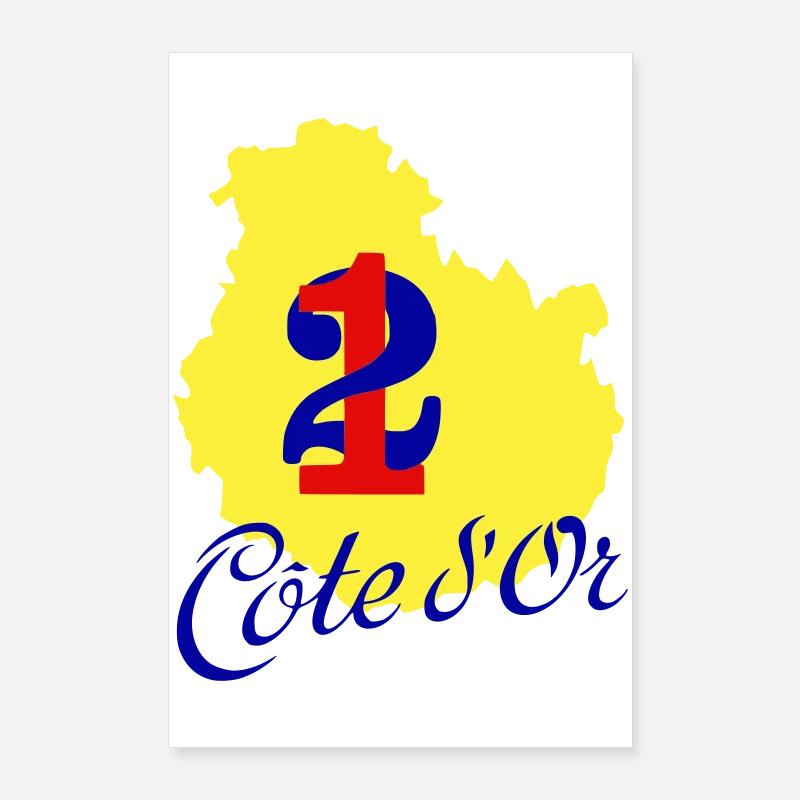 Côte dOr 21 Poster 60 x 90 cm