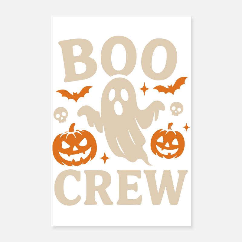 Boo Crew Halloween Poster 60 x 90 cm