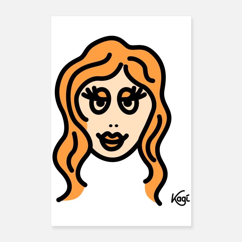Vierge grande Poster 60 x 90 cm