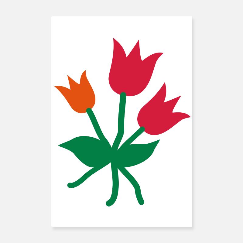 tulpen Poster 60x90 cm