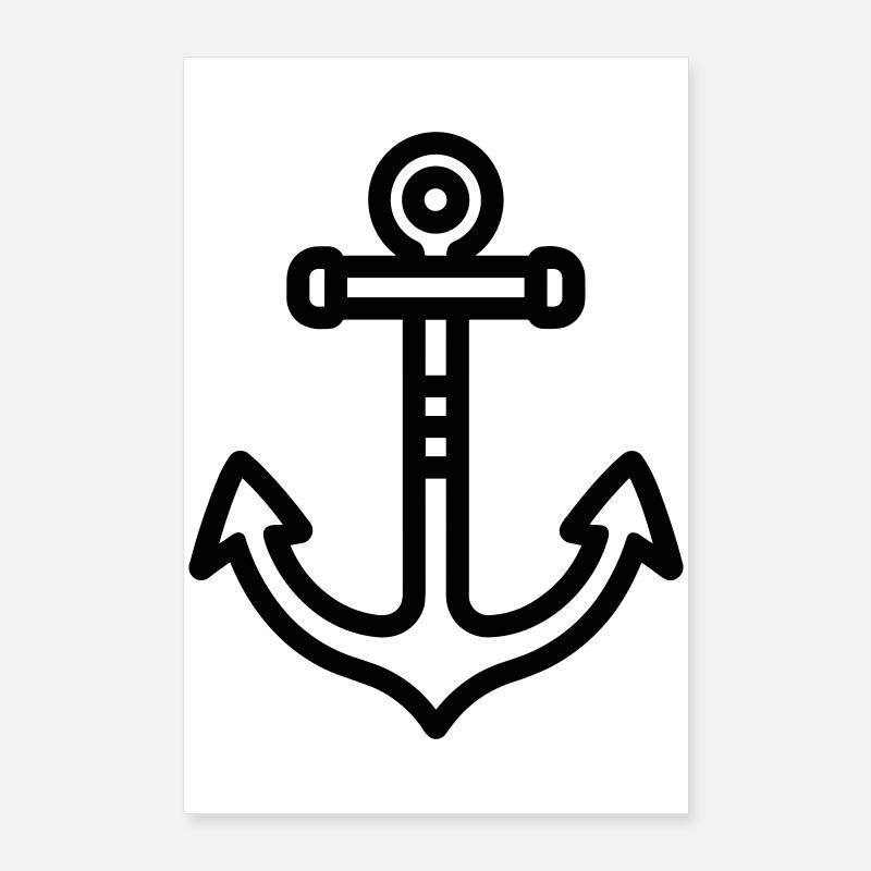 Anker Poster 60x90 cm