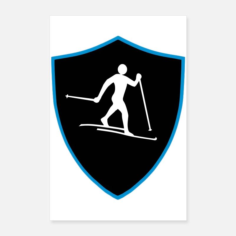Nordic shield Poster 24" x 35" (60x90 cm)