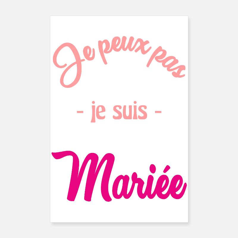 MARIEE. FUTURE MARIEE. EVJF Poster 60 x 90 cm