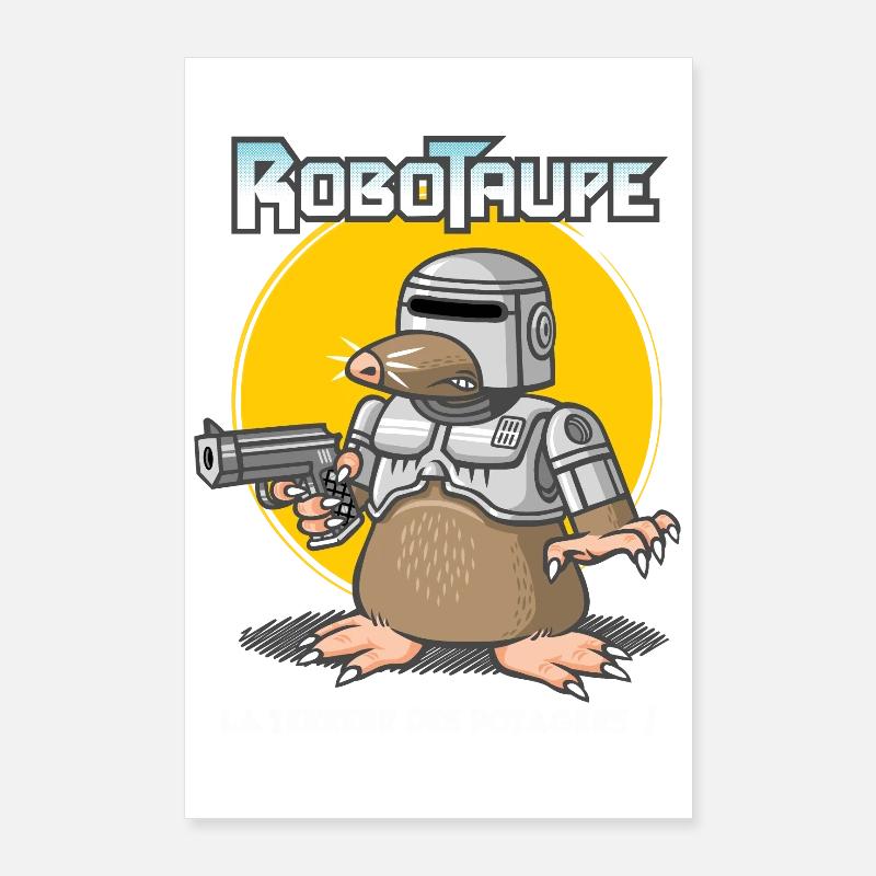 Robotaupe Poster 60 x 90 cm