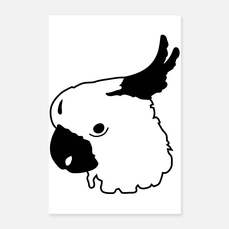 Perroquet Poster 60 x 90 cm