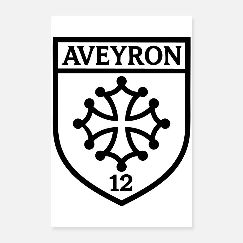 Aveyron Poster 60x90 cm