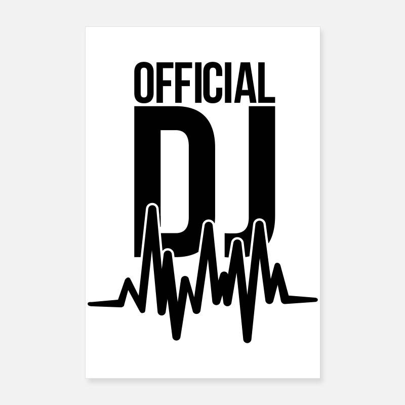 dj Poster 60x90 cm