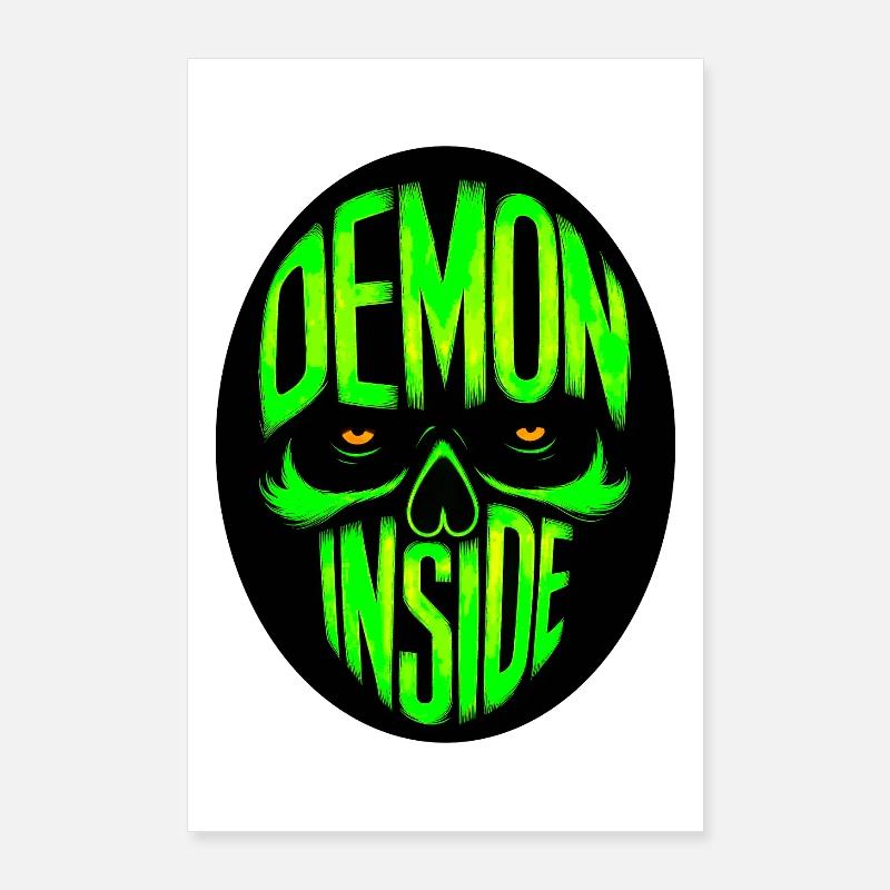 Demon inside Poster 60x90 cm