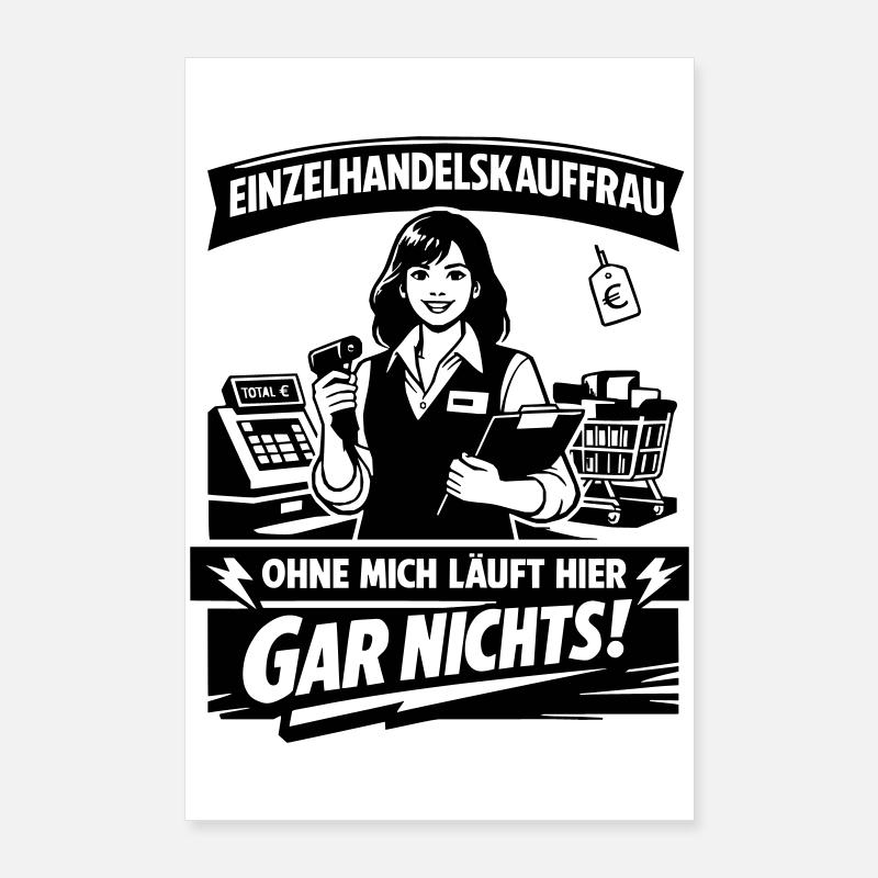 Retail clerk Poster 24" x 35" (60x90 cm)