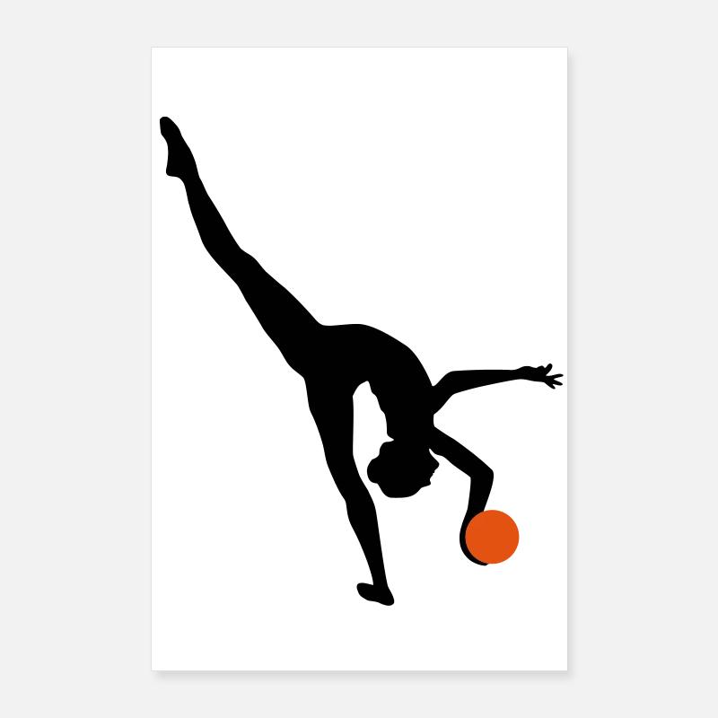 Gymnastik Poster 60x90 cm
