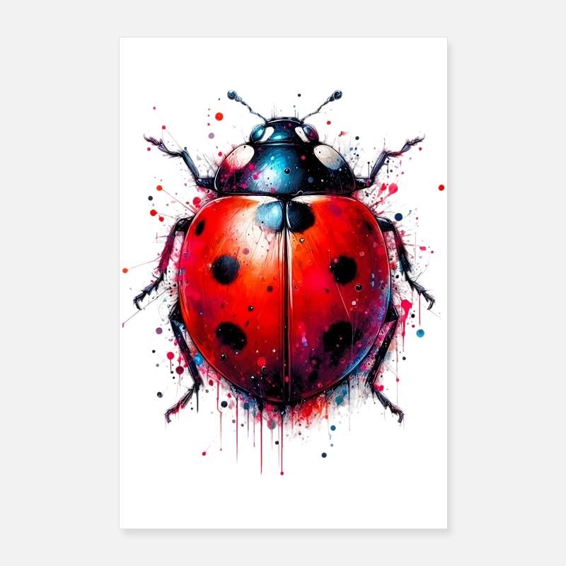Ladybird Poster 24" x 35" (60x90 cm)