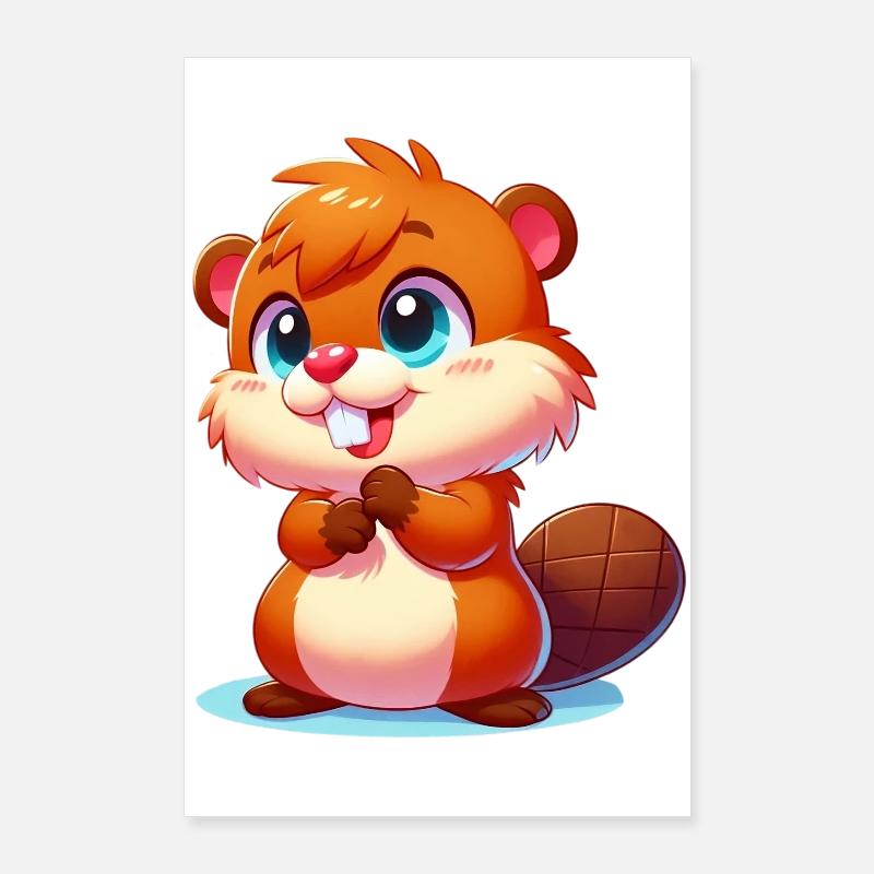 Castor Poster 60 x 90 cm