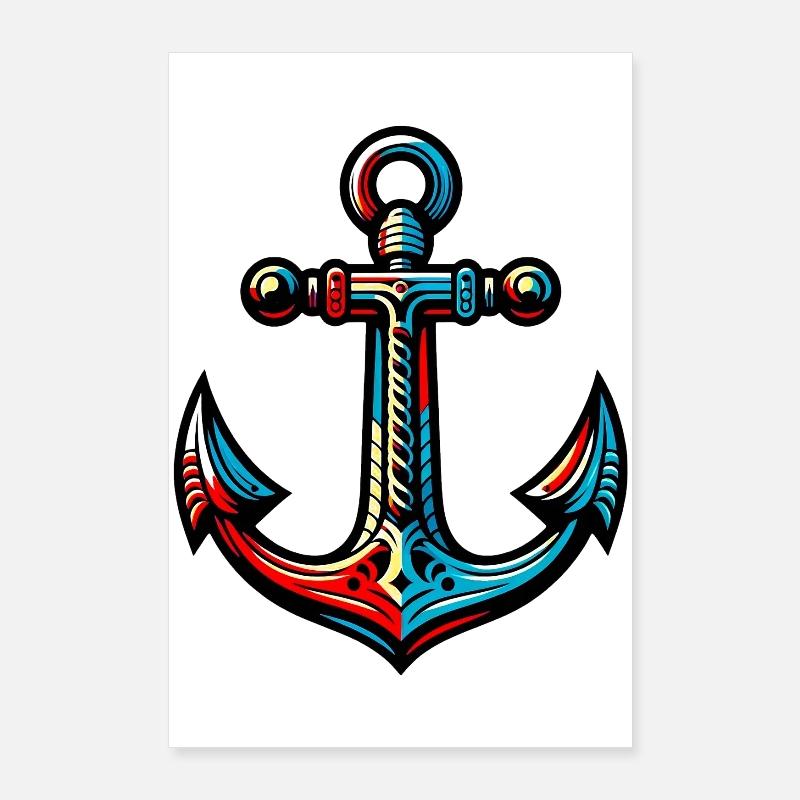 An Anchor Poster 24" x 35" (60x90 cm)