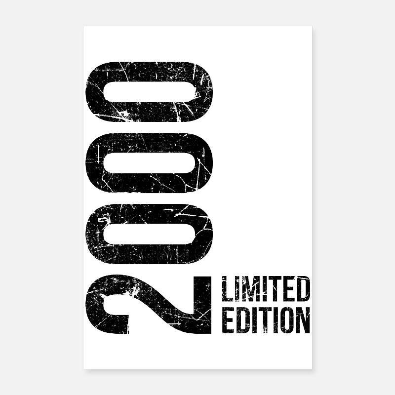 Édition limitée 2000 – Année de naissance Stolz Poster 60 x 90 cm