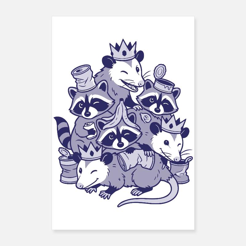 Royal garbage heap Poster 24" x 35" (60x90 cm)