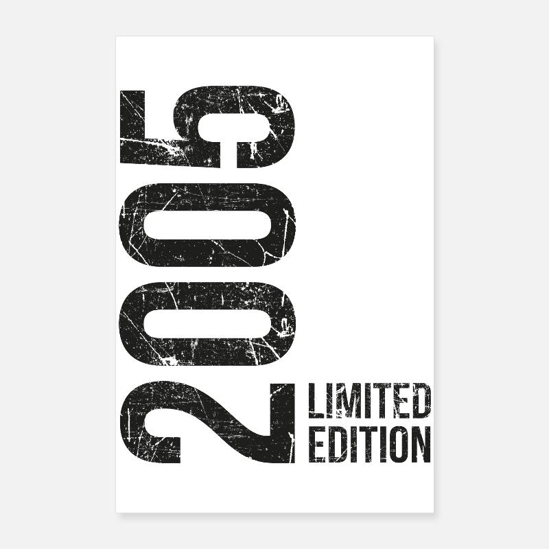 21 Years 2005 Birthday – Funny Poster 24" x 35" (60x90 cm)