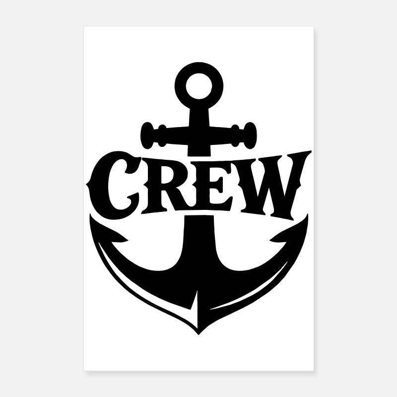 Anchor crew Poster 24" x 35" (60x90 cm)