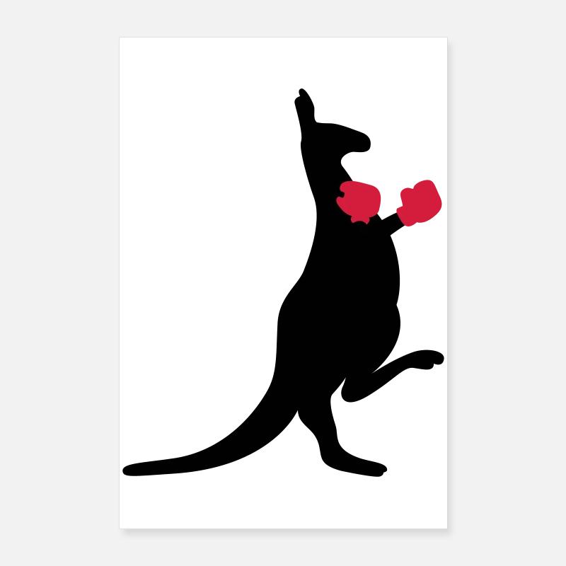 Känguru Poster 60x90 cm