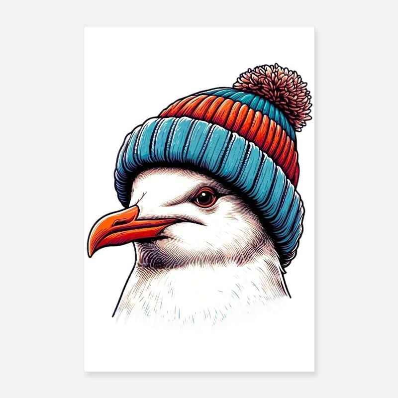 Mouette Poster 60 x 90 cm