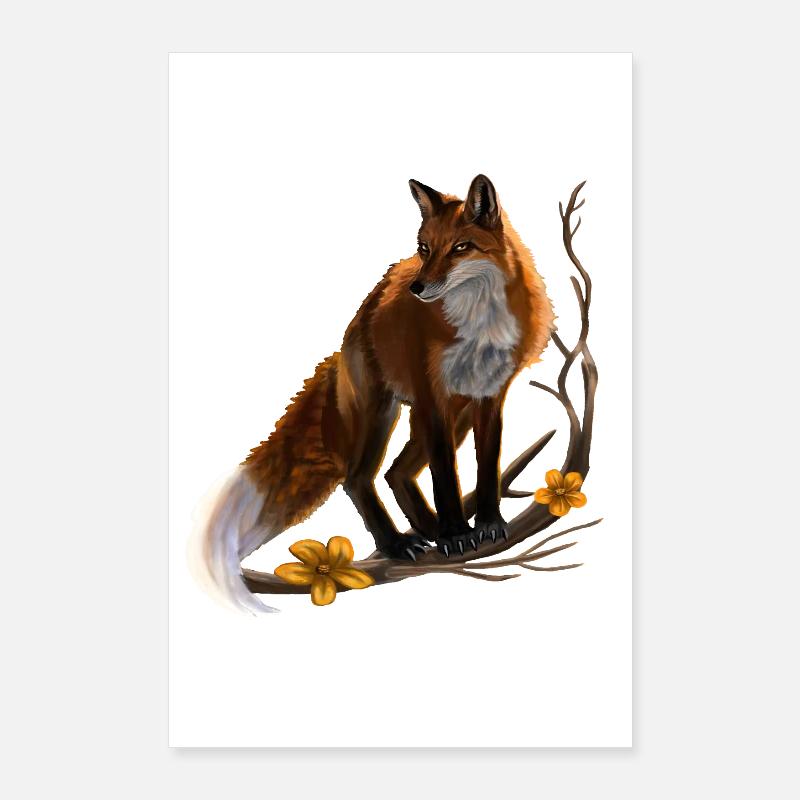 Fuchs Poster 60x90 cm