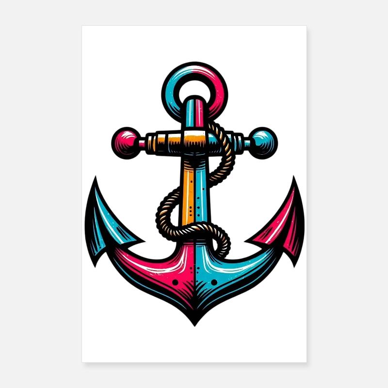 An Anchor Poster 24" x 35" (60x90 cm)