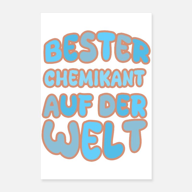 Gift for Chemical Technician Poster 24" x 35" (60x90 cm)