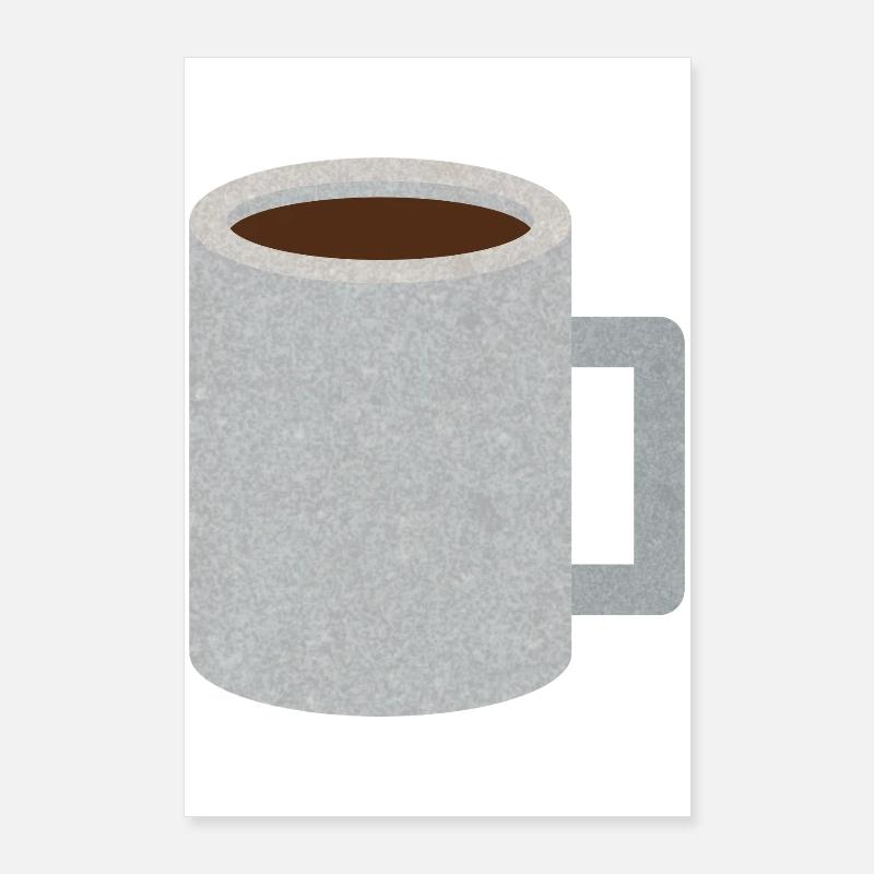 Tasse à café Stone Speckle Poster 60 x 90 cm