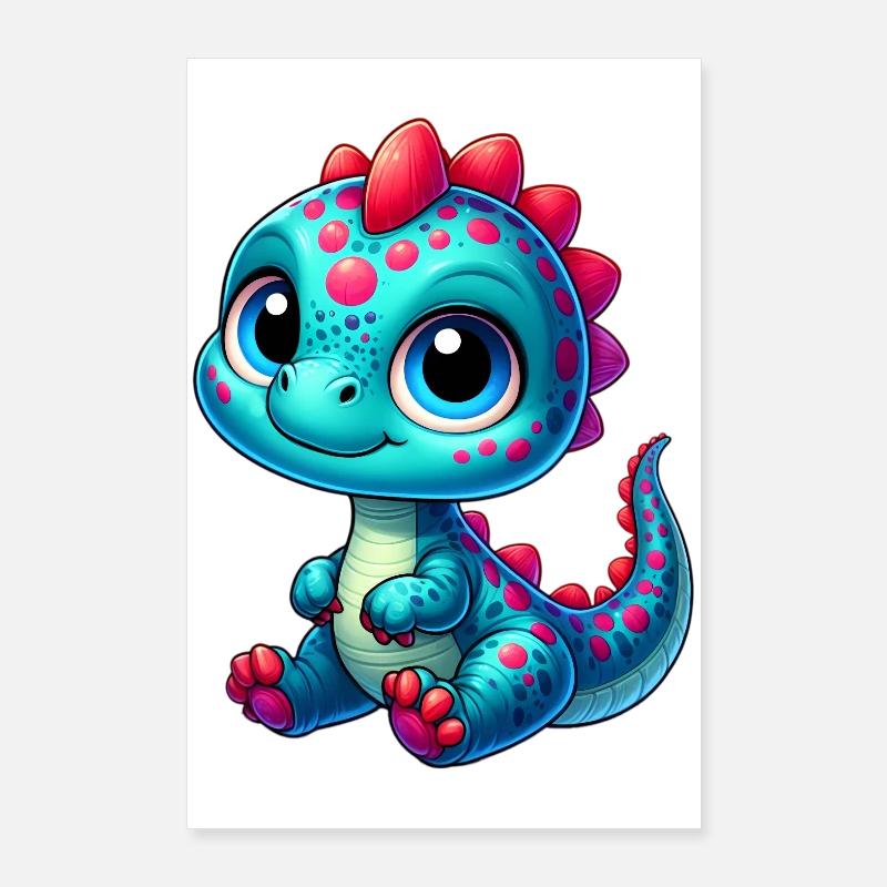 Dinosaurier Poster 60x90 cm
