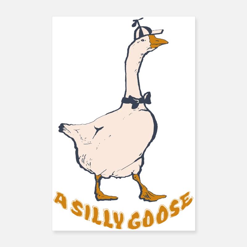 DIE DUMME GANS Poster 60x90 cm