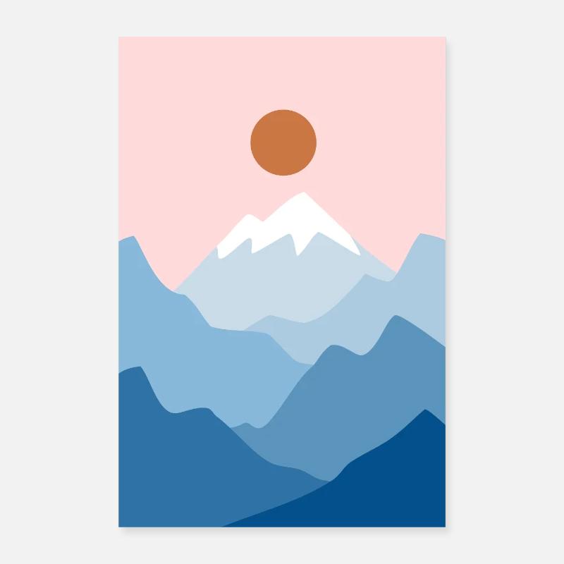 Mountain Landscape 2 Poster 16" x 24" (40x60 cm)
